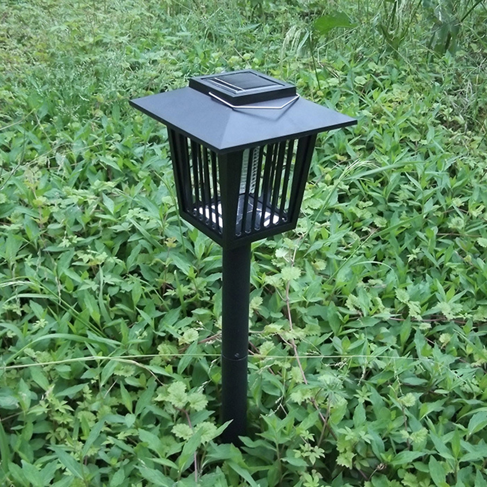 Solar Insect Pest Bug Mosquito Killer Zapper Lamp Garden Lawn Light Mosquito Killer Water-proof Zapper Lamp Garden Lawn Light